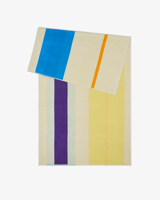 Strandlaken Aqua Orange Purple Yellow - 90x180cm