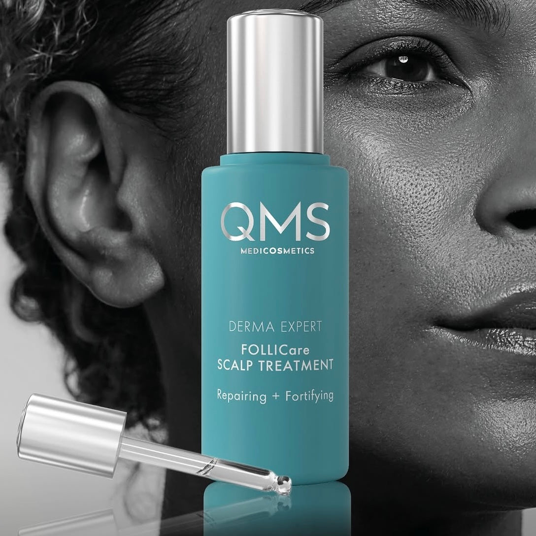 QMS Medicosmetics scalp serum
QMS hoofdhuid verzorging
Meer haren met QMS Scalp Treatment