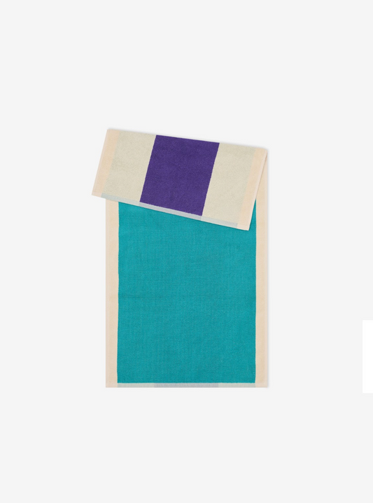 Handdoek Turquoise - Purple - 50x100cm