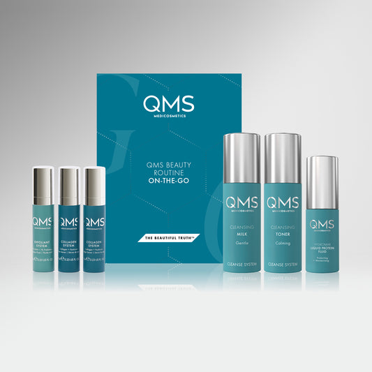 QMS Beauty Routine On-the-Go ✈️
