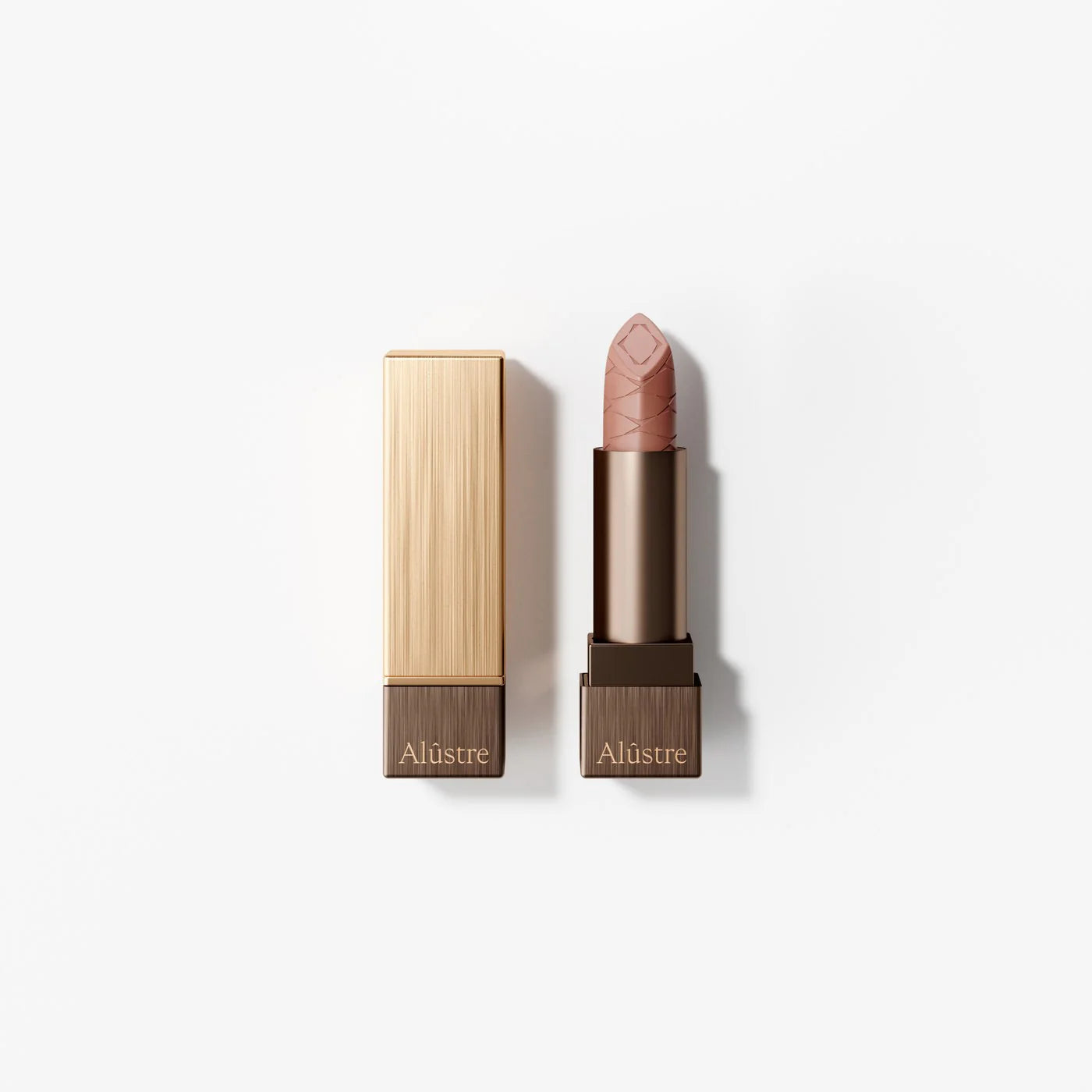 Alûstre satin lipstick met diamant poeder