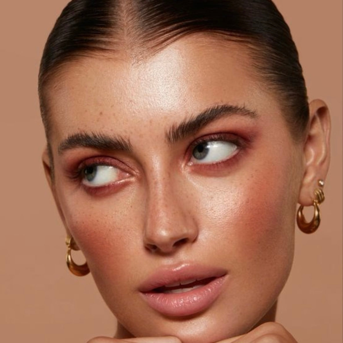alustre make-up poeders blush bronzer zongebruinde kleur