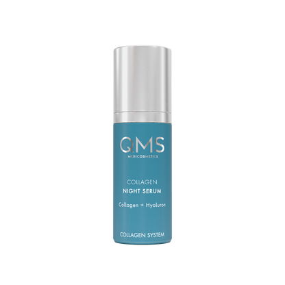 QMS Collagen System Night Collagen 30 ml
Nachtcollageen serum
Collageen nachtverzorging
Anti-aging nachtverzorging
Verstevigend nachtserum
Collageen nachtcrème
Huidverzorging tegen veroudering
Nachtserum voor huidverjonging
