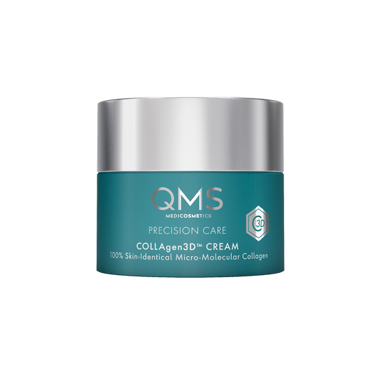 QMS Precision Care Collagen 3D Cream
Collageen 3D crème
Anti-aging collageen crème
Verstevigende crème voor de huid
Collageencrème voor een jeugdige huid
Huidverzorging tegen rimpels
Diep voedende collageen crème
3D collageen crème voor huidverjonging