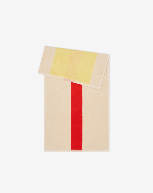 Handdoek Red - Yellow - 50x100cm